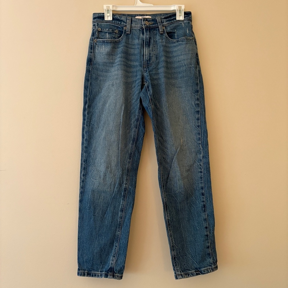 Lucky Brand Women’s Straight Leg Jeans Size 2 26 Medium Wash Mid Rise Denim